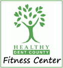 Healthy Dent County - Salem Fitness Center logo and hyperlink