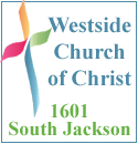 Westside Church of Christ logo and hyperlink